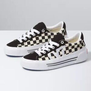 VANS Sid Ni Checkerboard Sneakers Womens Size 8